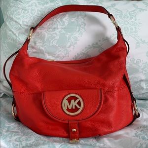 Michael Kors Burnt Orange Hobo bag